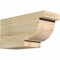 Ekena Millwork Alpine Rough Sawn Rafter Tail, Douglas Fir, 6"W x 8"H x 16"L RFT06X08X16ALP00RDF - alternate 1